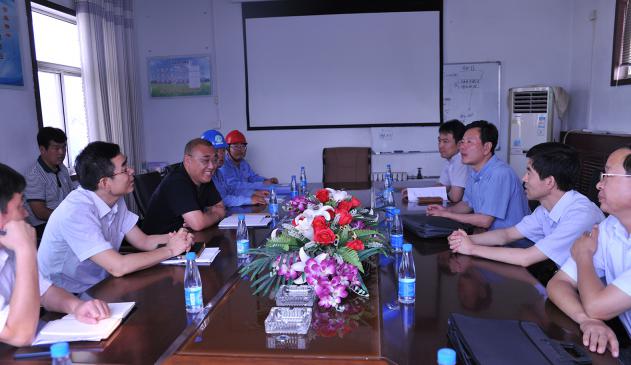 東營市委常委、秘書長李金昆率隊到集團公司視察
